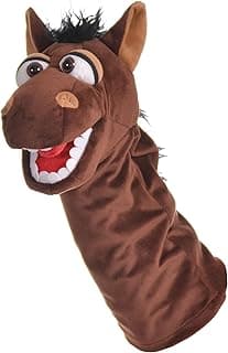 Living Puppets - Dobs The 14-Inch Horse, Plush Hand Puppet for Boys and Girls, Pony image