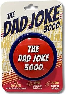 Gifts for Dad and Fathers - Features 75+ Extra Funny Dad Jokes at The Push of a Button - Dad Gifts from Daughter, Dad Birthday Gift, White Elephant Gifts, Gifts for Men image
