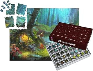 Fantastic Alien Planet, Realistic & Futuristic Style. Gam... Jigsaw Puzzle | Jigsaw Puzzle Advent Calendar
