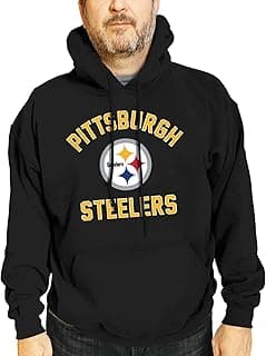 NFL Adult Gameday Hooded Sweatshirt - Poly Fleece Cotton Blend - Stay Warm and Represent Your Team in Style