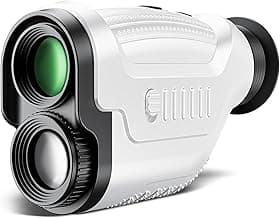 Golf Range Finder, Golf Rangefinder with Slope, 1200Yards Laser Rrange Finder for Golfing, 7X Magnification with Flag Locking Vibration, Rechargeable Range Finders with Magnet Stripe image