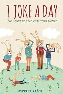 1 joke a day: 366 jokes to read with your family | A book of hilarious jokes for kids 8-12. (A day without a smile is a day wasted) image