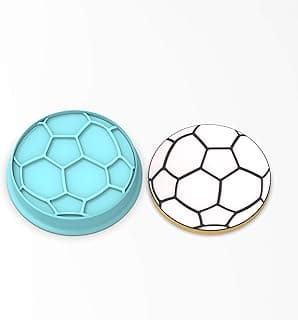 Soccer Ball Cookie Cutter & Stamp image