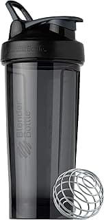 Shaker Bottle Pro Series Perfect for Protein Shakes and Pre Workout, 28-Ounce, Black image