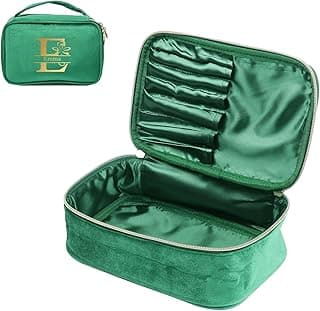 Makeup Organizers, Toiletries Travel Bag, Cosmetic Organizer - Flannel Makeup Bag Large, 3 Styles 8 Colors Toiletry Bags For Traveling, Multifunctional Storage Bag image