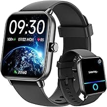 Smart Watches for Men, 1.8" Screen Activity Tracker, Heart Rate/Sleep/SpO2 Monitor, Make/Answer Calls, IP68 Waterproof Smartwatch for iPhone/Samsung/Android, 101+ Sport Modes Fitness Reloj Inteligente