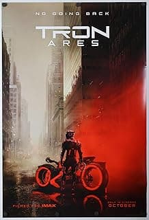 TRON ARES MOVIE POSTER 2 Sided ORIGINAL INTL Advance 27x40-2025 - Jeff Bridges, Jared Leto