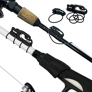 FinMan Multitool & Stow | Rod Mounted Line Cutter & Hook Keeper for Tackle Changes | Prevent Tangles, Keep Hooks Safe and Sharp, and Secure Weights | Easy to Install & Made in The USA