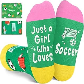 Gifts for Girls - Soccer Gifts for Kids Girls, Kids Soccer Socks Stocking Stuffers