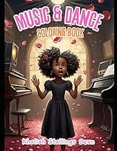 Music & Dance Coloring Book image
