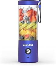 BlendJet Portable Blender for Smoothies & Shakes - 16oz BlendJet 2 Cordless Personal Small Blender, USB-C Rechargeable, Self Cleaning - Mini Travel Blender with Stainless Steel Blade (Galaxy Metallic) image