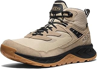 Men's Hightrail Mid Height Durable Lightweight Breathable Leather Waterproof Hiking Boots