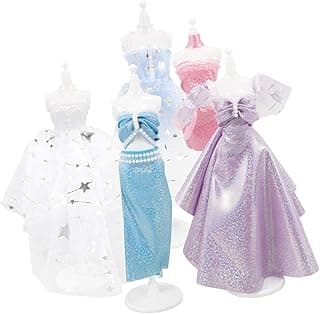 ERINGOGO Fashion Doll Clothing DIY Kit 1 Set Craft Material for Boys and Girls Dress Design Toys for Girls
