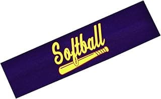 Wholesale Softball Graphic Cotton Sport Headbands image