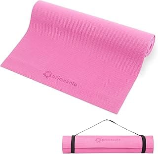 Yoga Mat with Carry Strap for Yoga Pilates Fitness and Floor Workout at Home and Gym Non-slip 9 colors image