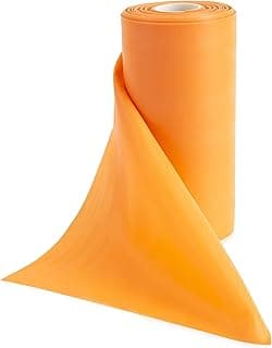 Resistance Band for Working Out - 8,16,24 Yard Resistance Bands Bulk Rolls - 10 Strengths in Light Medium and Heavy Exercise Bands - Latex Free Workout Bands Including iPhone App and e-Book image