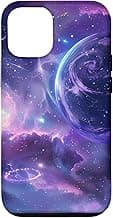 iPhone 12/12 Pro Galaxy Aesthetic Phone Case - Space - Themed Nebula Print Case image
