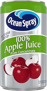Ocean Spray 100% Apple Juice, 7.2 oz Cans (Pack of 24) image