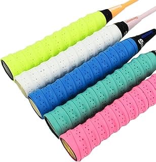 Senston New Racket Grip Anti Slip Perforated Super Absorbent Tennis Overgrip Badminton Overgrip Pickleball Overgrip image