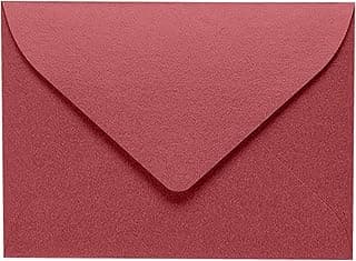 #17 Mini Envelopes - Small Envelopes for Gift Cards, Notes, Place Cards, Folded Notecards - 80lb Mars Metallic, Size: 2 11/16 x 3 11/16, 1000 Pack - LEVC-M210-1M image