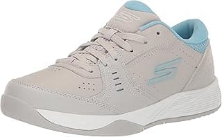Skechers Womens Viper Court Smash Athletic Indoor Outdoor Pickleball Shoes | Relaxed Fit Sneakers image