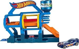 Hot Wheels Turbo Jet Car Wash Playset image