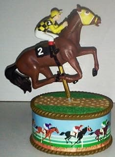 Horse and Jockey Music Box image