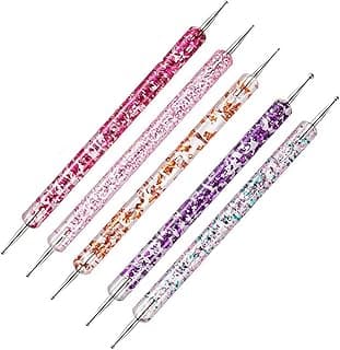 Nail Art Dotting Pen Set, Double-ended DIY Drawing Painting Tools image