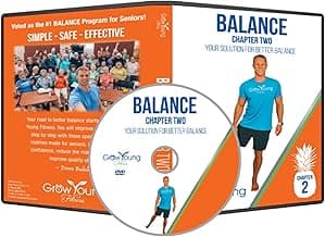 Grow Young Fitness Better Balance Exercise for Seniors - Improve Balance - Chapter Two Senior Exercise DVD image