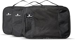 Eagle Creek Pack-It Original Packing Cubes for Travel Set - Durable, Ultra-Lightweight Suitcase Organizer Bags with 2-Way Zippers & Grab Handles