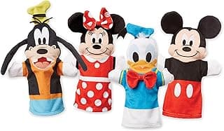 Melissa & Doug Disney Mickey Mouse & Friends Soft & Cuddly Hand Puppets image
