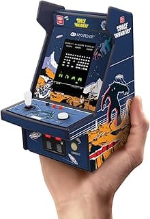 My Arcade Space Invaders Micro Player Pro: 6.75" Mini Arcade Machine, Fully playable Video Game Collectible image