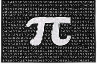 Pi Sign Number Math Physics Theme On Black Jigsaw Puzzles 500 Pieces Puzzle for Adults Kids DIY Gift image