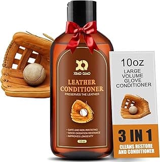 Baseball Glove Conditioner - 10oz Baseball Glove Oil - Baseball Glove Oil Break in Kit - Baseball Glove Conditioner Kit - Leather Conditioner for Protect & Restore Leather Goods image