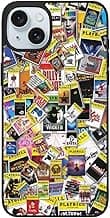 CRISTOFANO Designed for iPhone 15 Case, Broadway Musicals Collage Slim Shockproof Phone Cases TPU Protection Black