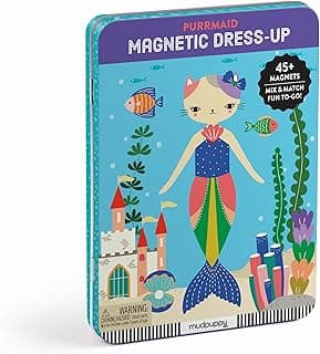 Mudpuppy Purrmaid Magnetic Dress-up Small image