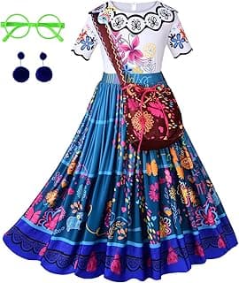 Princess Dress Up Costume Magic Family Incando Cosplay Clothes with Accessories image