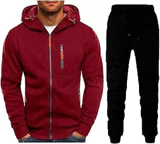 Men's Fleece Man's Hoodie Men's Autumn Winter Top Blouse Slim Casual Solid Soft Top Collar Drawstring Hoodies image