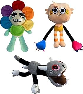 2025 New Plush Toys, Terrifying Animal Filled Plush Toys, Birthday Gift Options for Boys and Girls (3PC) image
