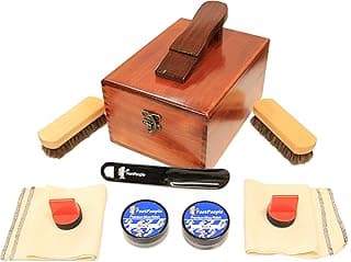 FeetPeople Shoe Polish Leather Care Valet Shoe Shine Kit, 3 Kits image