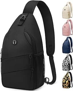 Crossbody Bags for Women Men Trendy Sling Bag Bakpack Casual Chest Bag with Convertible Shoulder Strap image