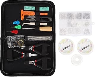 Jewelry Making Supplies Kit DIY Beading Set with Tools Accessories for Repairing Custom Handmade Jewelry image