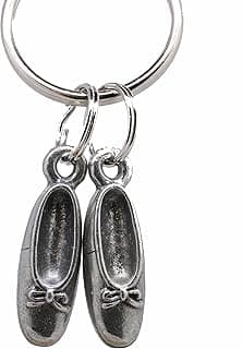 Jim Clift Design Ballet Slipper Keyring image