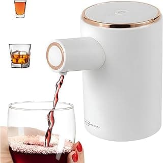 The Electric Wine Aerator Dispenser for Wine, Whiskey, Soju, and Liquor Perfect Wine Dispenser Machine, Liquor Pourer, Electric Wine Decanter, Wine Dispenser Wine Decanter with Aerator image