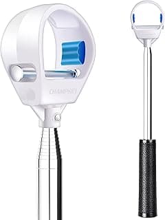 CHAMPKEY Auto-Locking Mechanism Golf Ball Retriever - Premium Telescopic Golf Ball Picker - 6Ft / 9Ft / 12Ft / 14.5Ft