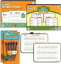 Channie’s My Pre-K Alphabet & Number Starter Kit Needs Large Blocks Kit Dyslexia, Dysgraphia, ADHD, and Autism Grades image