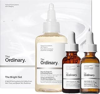 The Ordinary The Bright Set, 3-Step Regimen for Radiant, Even Skin Tone image