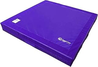 Tumbl Trak Modular Practice Mat - 5 Ft x 5 Ft x 8 in Thick - Build Your Own Practice Mat Crash Mat for Gymnastics, Cheerleading, Dance, Acro and Martial Arts image