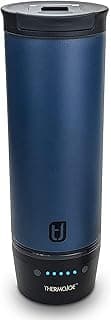 16 Oz. Rechargeable Heated Smart Travel Mug for Coffee and Tea with Temperature Control
