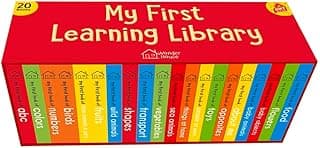 My First Complete Learning Library: Boxset of 20 Board Books Gift Set for Kids (Horizontal Design) image